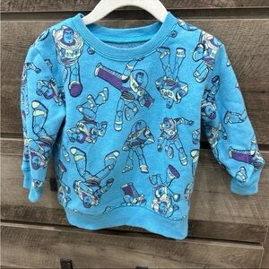 Jumping bean x Disney  buzz lightyear baby boy crew neck